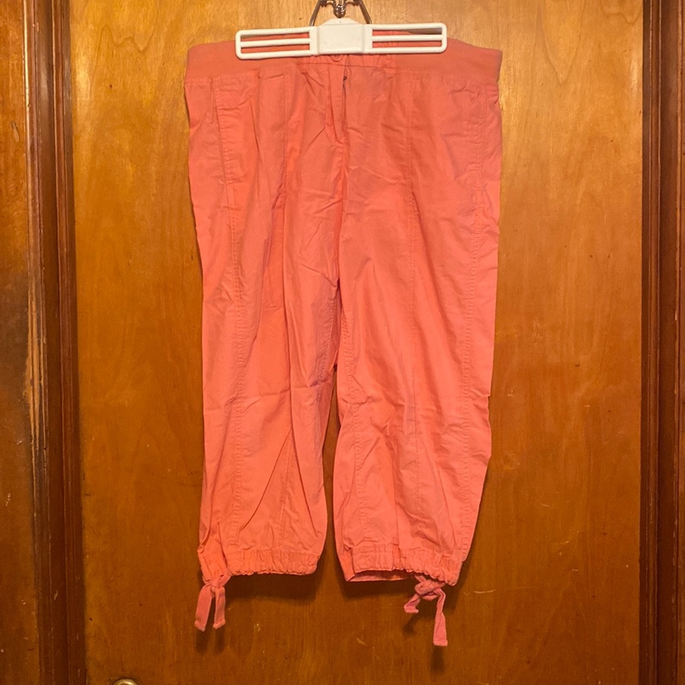 New Work & Company Pink Capris